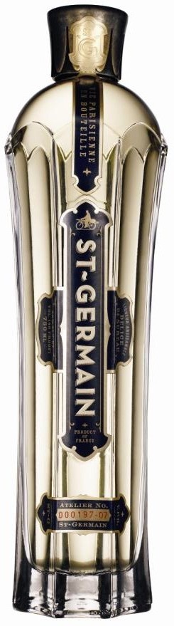 St Germain bottle summer mixing