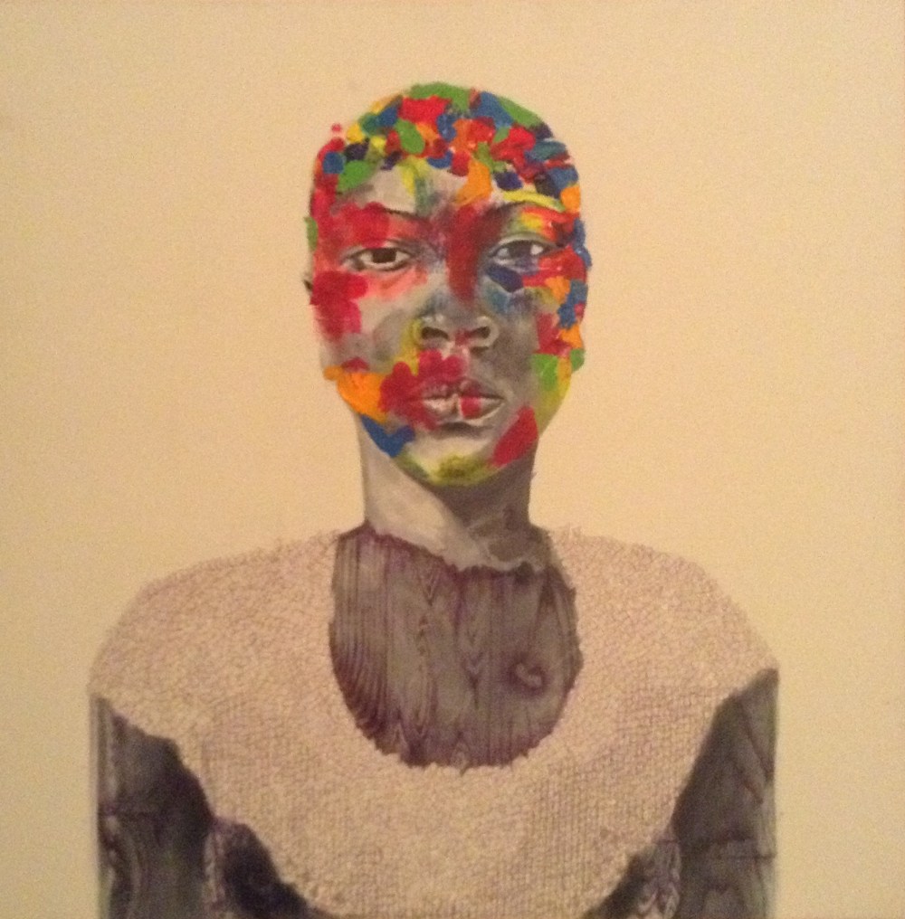 Jessica Hopkins "Becoming the Texture I" at EMULSION. Photo courtesy of the artist