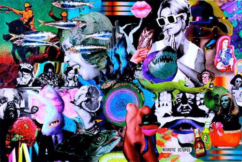 Chromatic Transmissions opens this Thursday in Brookland. Photo credit: Kelly D. Hughes "Neurotic Octopus"; courtesy of the artist.