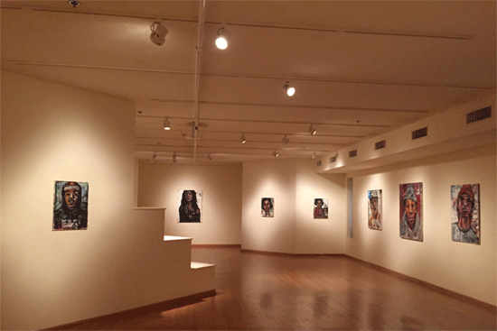 "Pieces of You by Chanel Compton at Harmony Hall. Exhibition still courtesy of the artist. The exhibition opens to the public Saturday Jan. 10 at Harmony Hall."