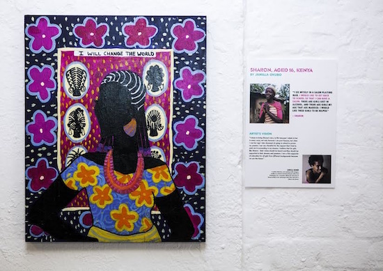 Work by Jamilla Okubo. Courtesy of Nubian Hueman.