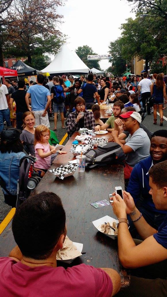 A scene from the 10th Annual Columbia Heights Day. Photo credit: Columbia Heights Initiative